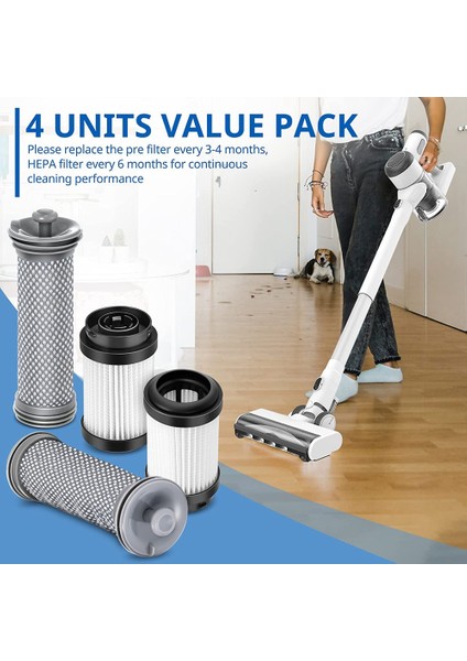 Tineco Için Pure One x Filtre Değişimi Tineco Için Pure One x Serisi (Yurt Dışından)