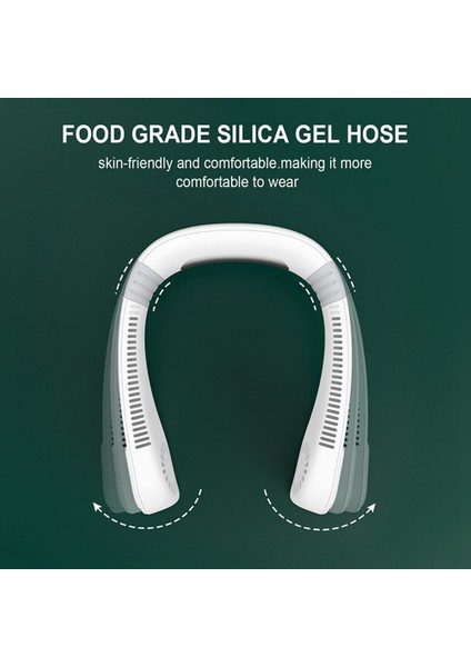 Pilli Mini USB Boyun Fanı Ultra Sessiz Rüzgar Cep Soğutucu Yeşil (Yurt Dışından) fırsatları