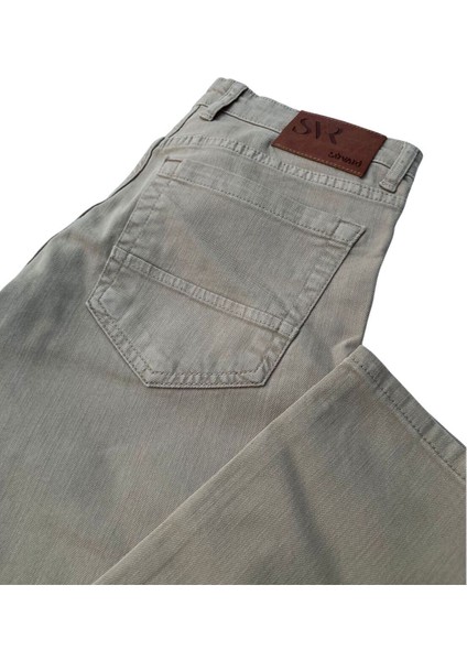 Premium Svr Slim Kalıp Parça Boya 5 Cep Pantolon