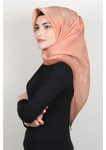 Elizya Simli Eşarp 3009-9 Pastel Pembe