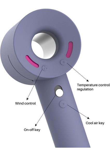 Dyson Soft Silikon Jel Toz Geçirmez-Siyah Saç Kurutma Makinesi Kılıfı (Yurt Dışından) modelleri