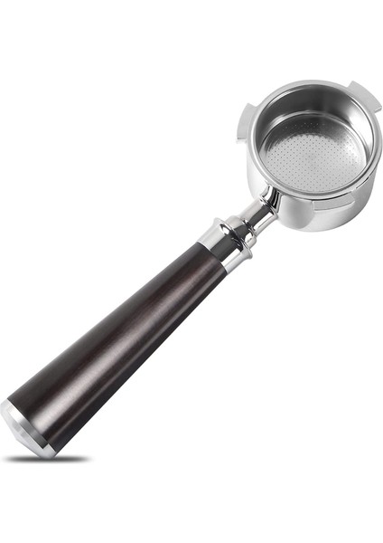 51MM Portafilter 3 Kulaklı, Paslanmaz Çelik, Ahşap Saplı ve Filtreli (Yurt Dışından)