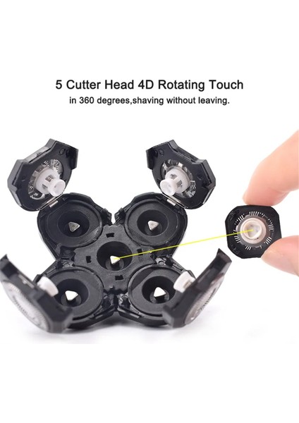 2pcs Yedek Tıraş Makinesi Başlığı Elektrikli Tıraş Makinesi 5 Kesici Yüzen Kafa (Yurt Dışından) indirimleri