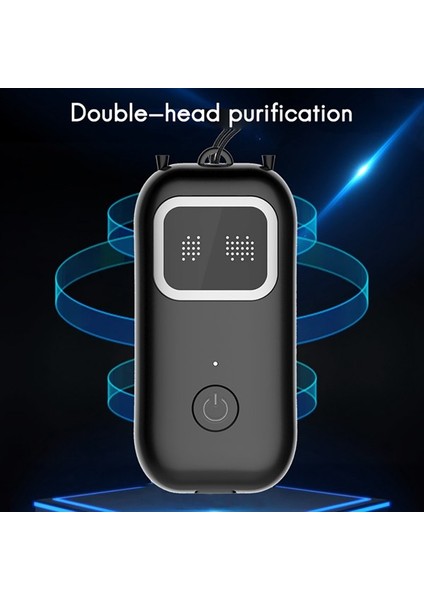 Adet Hava Temizleme Cihazı Mini Taşınabilir 16000W Negatif Iyon Ayarlanabilir, Siyah (Yurt Dışından) fırsatları