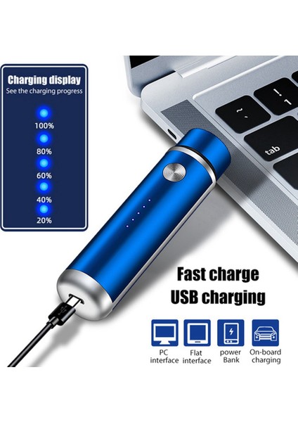 Mini Elektrikli Tıraş Makinesi Yıkanabilir Giyotin USB Erkek Yüz Tıraş Makinesi Beyaz (Yurt Dışından) fiyatları