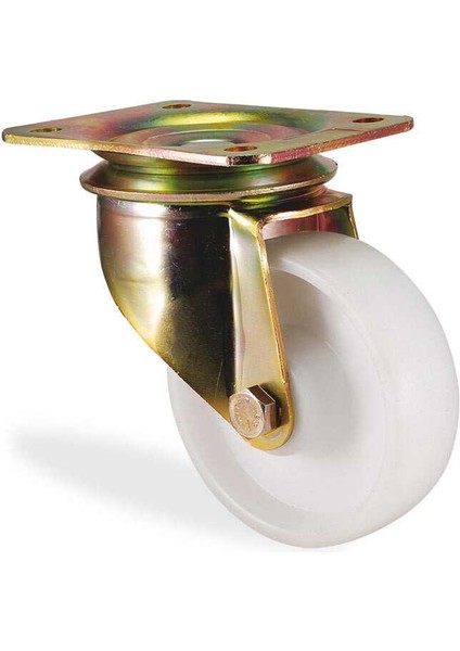 Ağır Tip Döner Poliamid Kemik Tekerlek - 80 mm Çap