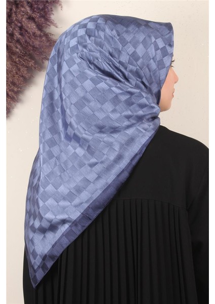 Fashion Monogram Eşarp 8090-20 Indigo fiyatları