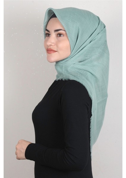Pamuklu Trend Eşarp 9914-4 Mint Yeşili