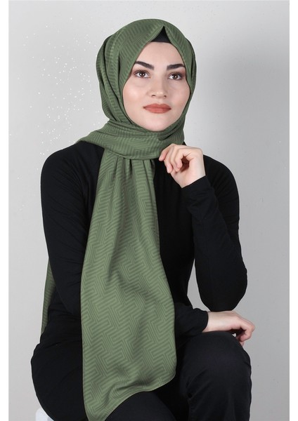 Alya Fresh Şal 2526-10 Yeşil