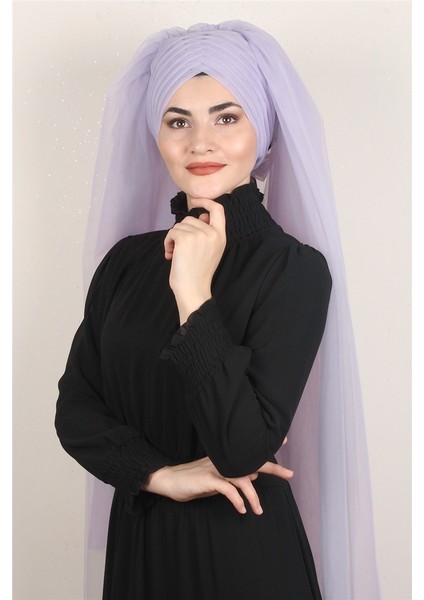 Âlâ Tül Şal 2021-7 Lila