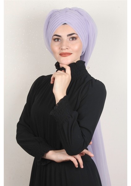 Âlâ Tül Şal 2021-7 Lila