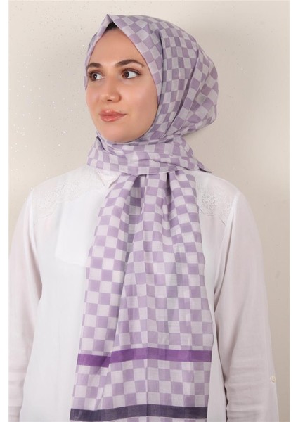 Cotton & Silk Şal 3641-5 Lila fiyatları