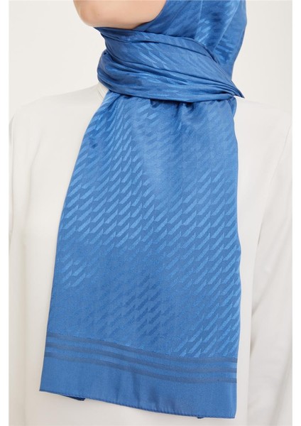 Armine Diamond Şal Zikzak 3095-2 Indigo fiyatları