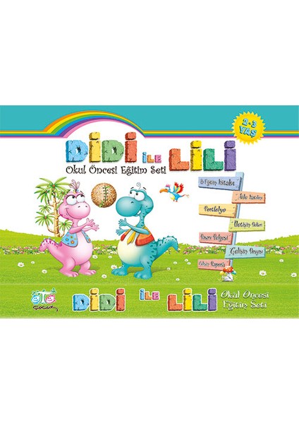 Didi ile Lili Eğitim Seti (2-3 Yaş)