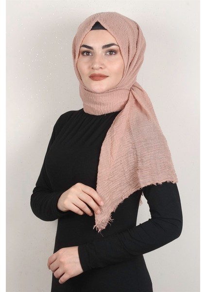 Bürümcük Şal 2025-15 Pastel Pembe