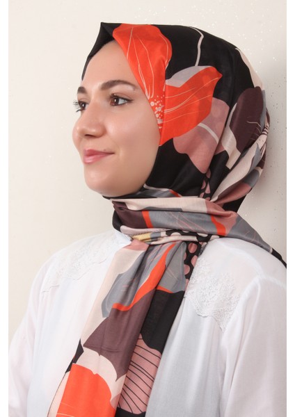 Soft Touch Şal 2763-1 Turuncu