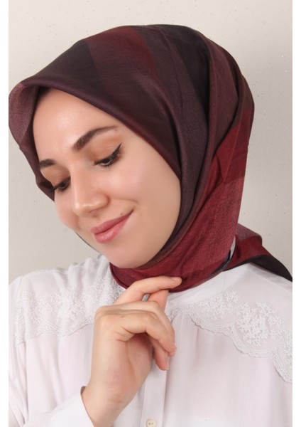 Nirvana Soft Eşarp 3346-7 Bordo
