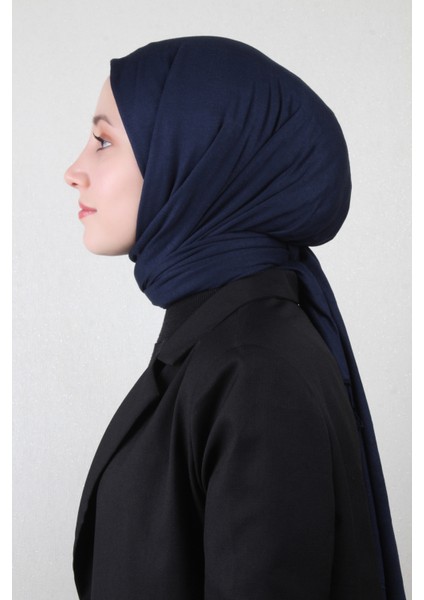 Penye Şal 2552-2 Lacivert