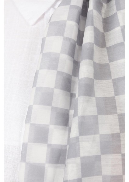 Cotton & Silk Şal 3641-11 Gri modelleri