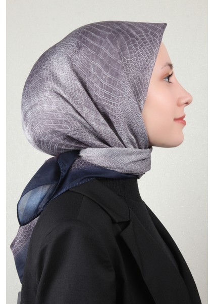Nirvana Soft Eşarp 8103-13 Lacivert