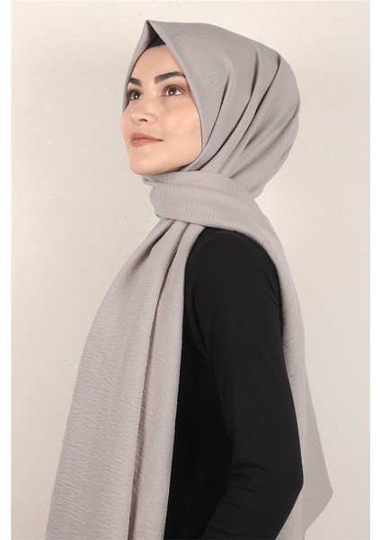 Alessa Pamuk Şal 2740-8 Kül Rengi