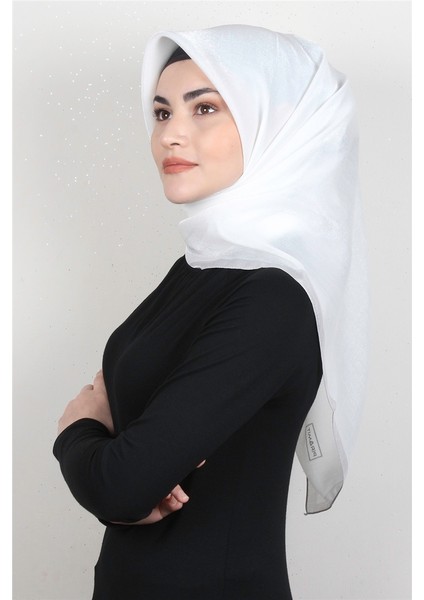 Elizya Simli Eşarp 3008-9 Ekru