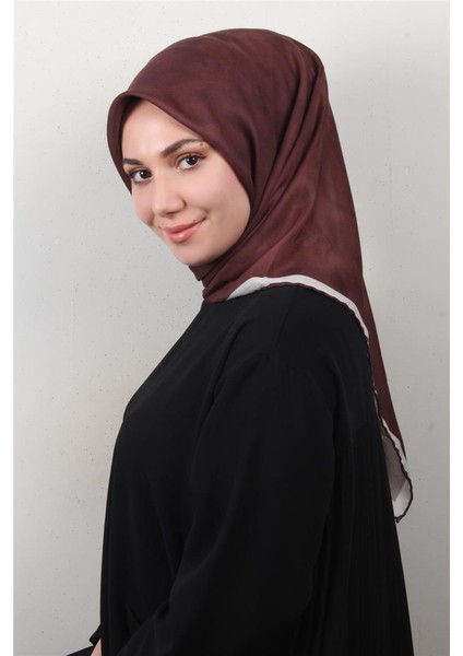 Nirvana Soft Eşarp 8087-4 Kahverengi
