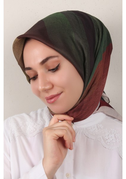 Nirvana Soft Eşarp 3346-13 Yeşil