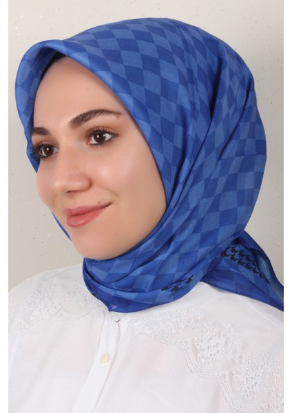 Nirvana Soft Eşarp 3343-12 Indigo