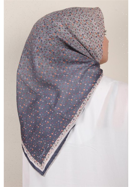 Nirvana Soft Eşarp 8092-7 Lacivert