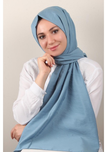 Yaz Serinliği Şal 2752-30 Açık Mavi