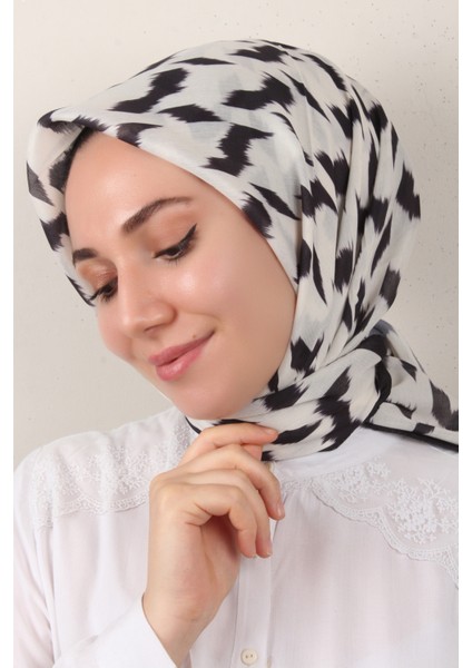 Nirvana Soft Eşarp 3348-2 Ekru