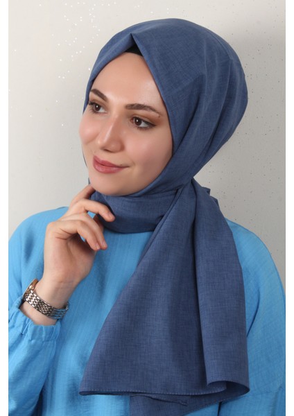 Lidya Şal 2769-9 Indigo