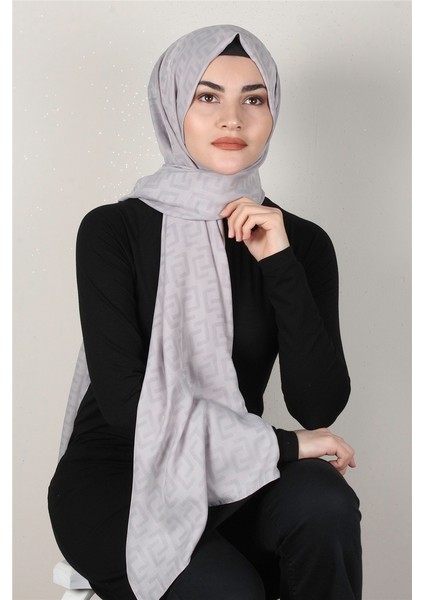 Alya Fresh Şal 2525-2 Gri