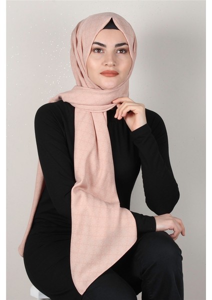 Alya Fresh Şal 2527-6 Pastel Pembe