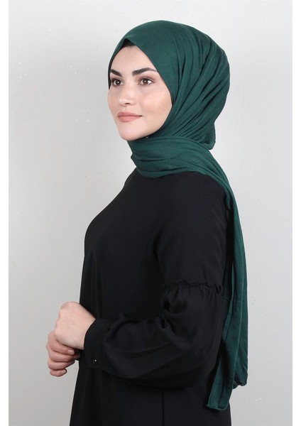 Penye Şal 2552-17 Zümrüt Yeşili