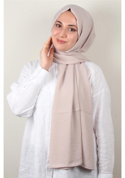 Qoza Cazz Şal 1489-7 Toz Pembe