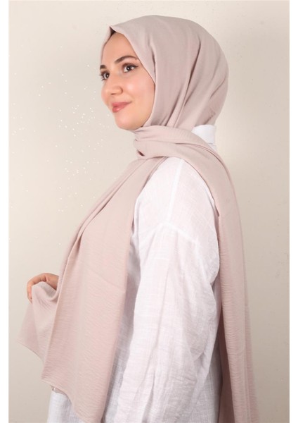 Qoza Cazz Şal 1489-7 Toz Pembe