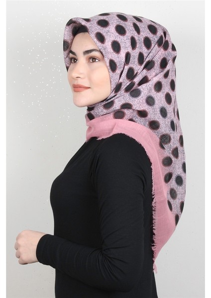 Pamuklu Trend Eşarp 9921-13 Pembe