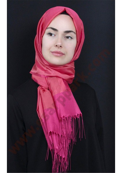 Prenses Tül Şal 2808-5 Pembe