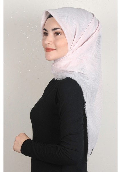 Pamuklu Trend Eşarp 9914-44 Toz Pembe