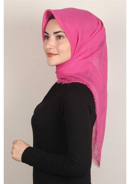 Pamuklu Trend Eşarp 9914-23 Pembe