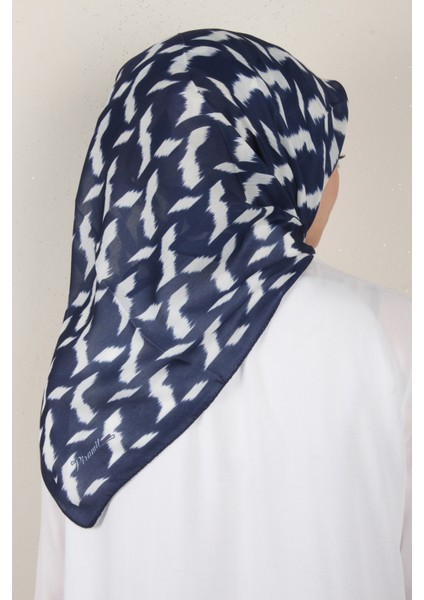 Nirvana Soft Eşarp 3348-20 Lacivert