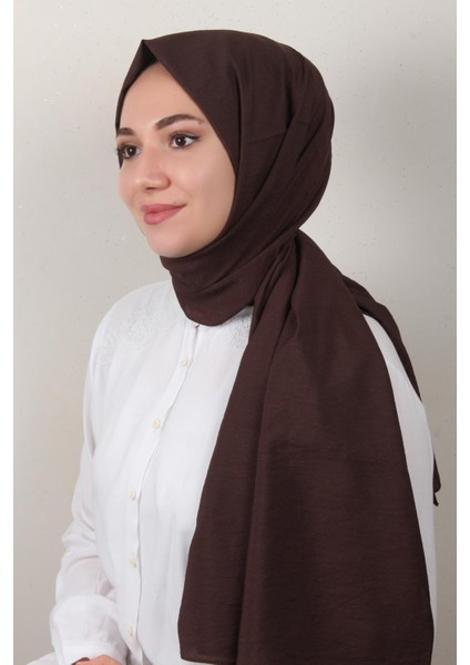Yaz Serinliği Şal 2752-20 Kahverengi modelleri