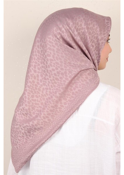 Modakaşmir Ipeksi Jakar Eşarp 5356-9 Lila