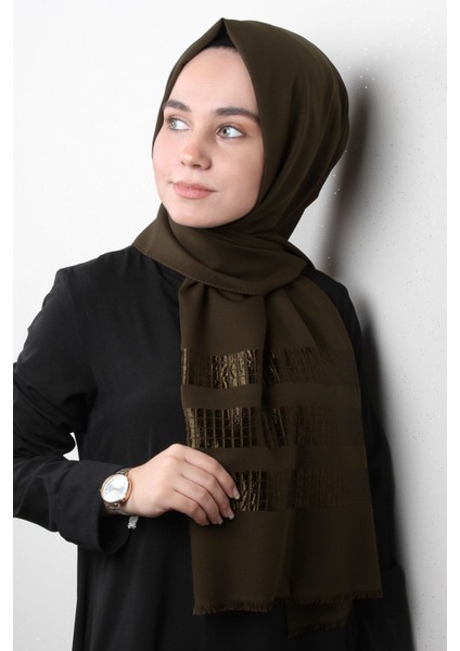 Florya Şal 2809-1 Koyu Haki