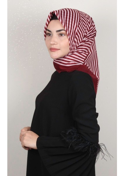 Coton Kare Eşarp 1693-10