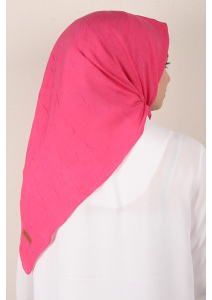 Bambu Kraşlı Eşarp 3081-44 Şeker Pembe modelleri