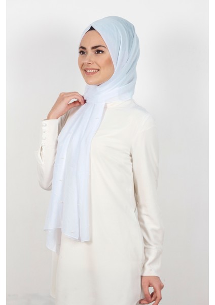 Incili Krep Şal 2810-3 Beyaz fiyatları
