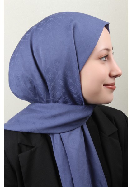 Pamuklu Şal 4109-6 Indigo fiyatları